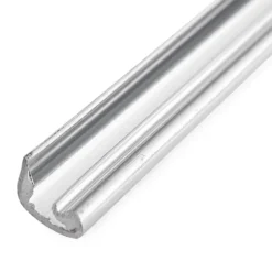 Moulure chromée de gouttière de toit en aluminium poli pour BMW Série 02 E10 Berline (03/1966-07/1977) - côté conducteur