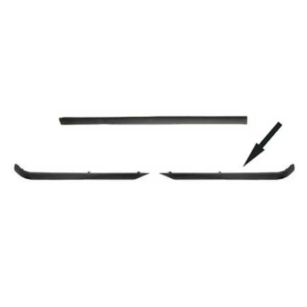 Moulure de pare-chocs arrière gauche granuleuse noire pour BMW Série 3 E36 Berline Touring Coupé et Cabriolet (09/1993-) - côté conducteur