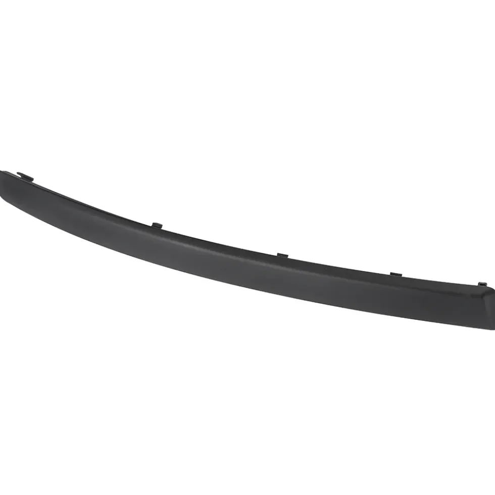 Moulure de pare-chocs avant droite côté passager noire granuleuse pour BMW Série 1 E81 et E87LCI Berline (02/2006-12/2011) - sans PDC