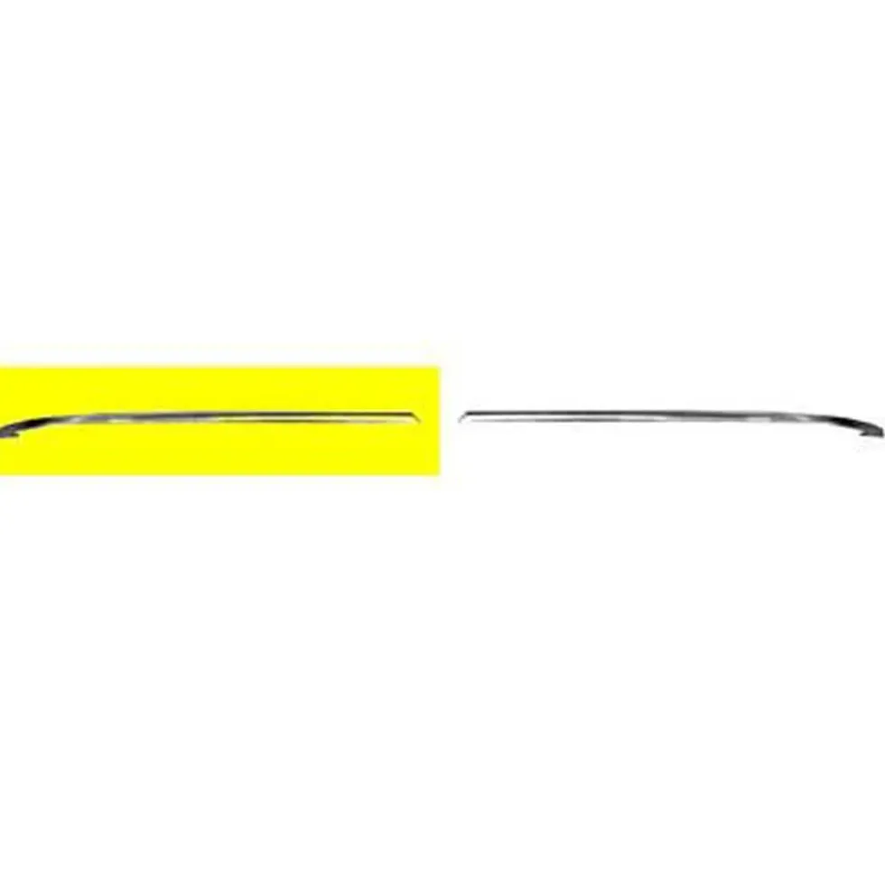 Moulure de pare chocs avant droite chromée pour Audi A6 C5 depuis 08/01 ->
