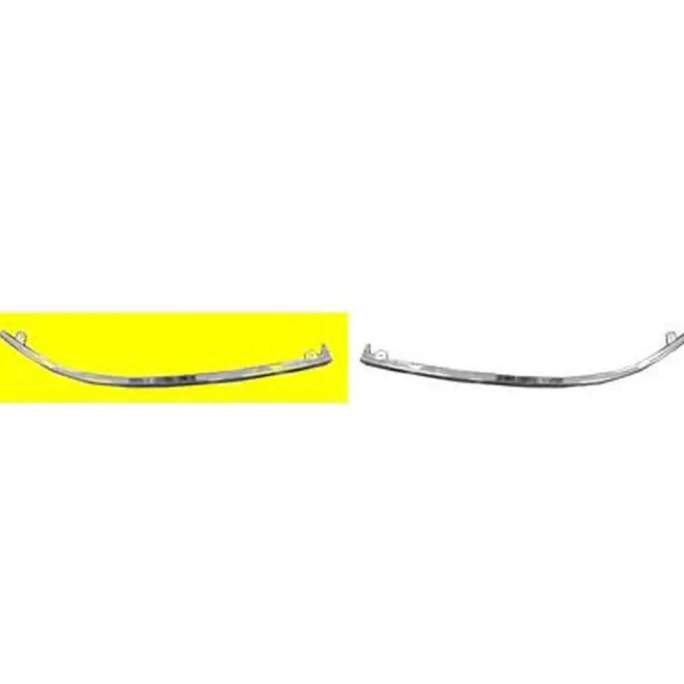 Moulure de pare chocs avant droite chromée pour Audi A6 C5 jusqu'au ->07/01