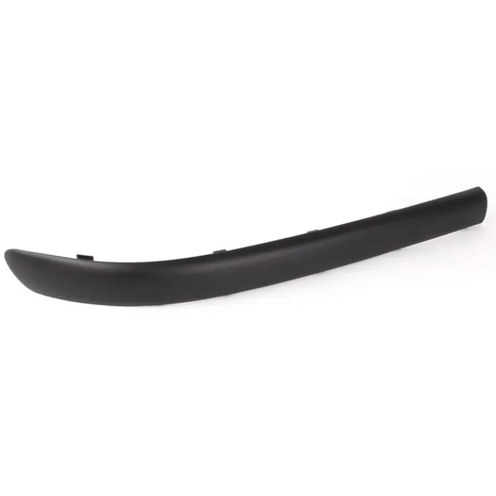 Moulure de protection noire avant droite sur pare-chocs origine pour BMW Série 3 E46 Berline et Touring phase 2 (09/2001-) - côté passager