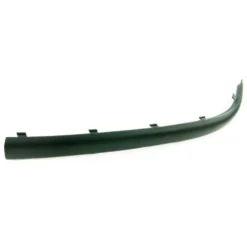 Moulure de protection noire avant gauche sur pare-chocs origine pour BMW Série 3 E46 Berline et Touring phase 1 (-08/2001) - côté conducteur