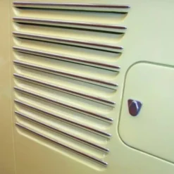 Moulures sur ouïes d'aération pour VOLKSWAGEN Combi Split (03/1963-07/1967) - INOX