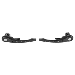 Paire de poignées de porte percées noires pour Porsche 911 type 964 (1989-1994)