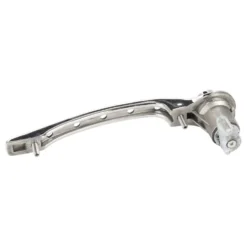 Paire de poignées de porte percées chromées pour Porsche 911 type F et 912 (1965-1967)