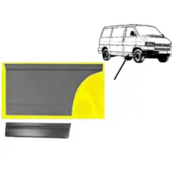 Panneau de bas de porte avant droit pour VW Transporter T4 de 1990 à 2003