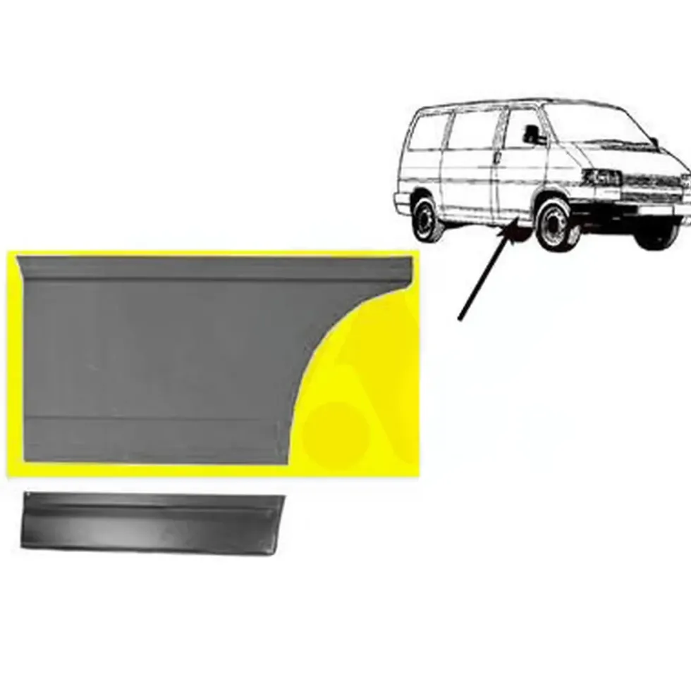 Panneau de bas de porte avant droit pour VW Transporter T4 de 1990 à 2003