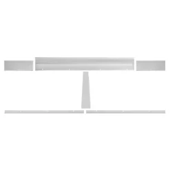 Panneau de cloison pour compartiment de réservoir d'essence pour VOLKSWAGEN Combi Split Brazil Pick-up (1957-1975)