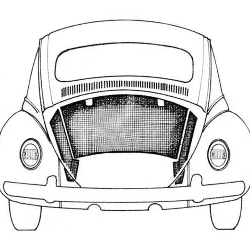 Panneaux isolants de compartiment moteur pour Volkswagen Cox