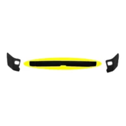 Pare-choc arrière noir pour VOLKSWAGEN Transporter T4 (1990-1995)
