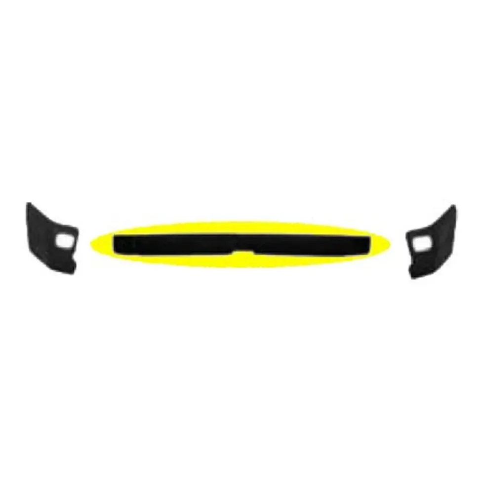 Pare-choc arrière noir pour VOLKSWAGEN Transporter T4 (1990-1995)