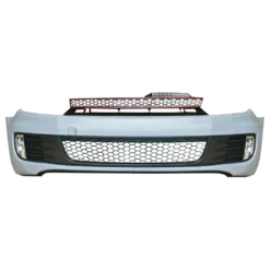 Pare choc avant type GTI avec antibrouillards pour VW Golf 6 - Sans lave phares ni PDC