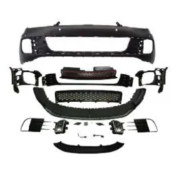 Pare choc avant type GTI avec antibrouillards pour VW Golf 6- Avec lave phares et PDC