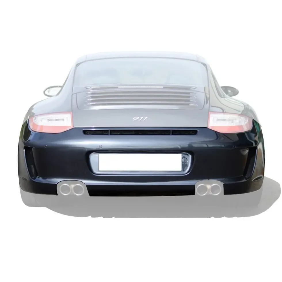 Pare-chocs arrière style GT3 phase 1 en carbone-kevlar pour Porsche 997 (2005-2011)