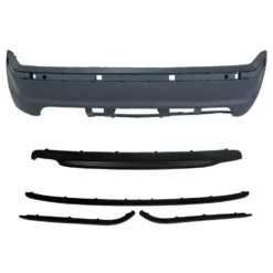 Pare-chocs arrière type M en ABS pour BMW Série 3 E46 Berline (09/1997-09/2001)