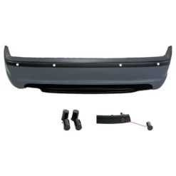 Pare-chocs arrière type M en ABS pour BMW Série 3 E46 Berline (09/1997-09/2001)