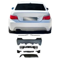 Pare chocs arrière type Pack M pour Bmw Série 5 E60 Berline (12/2001-12/2009)