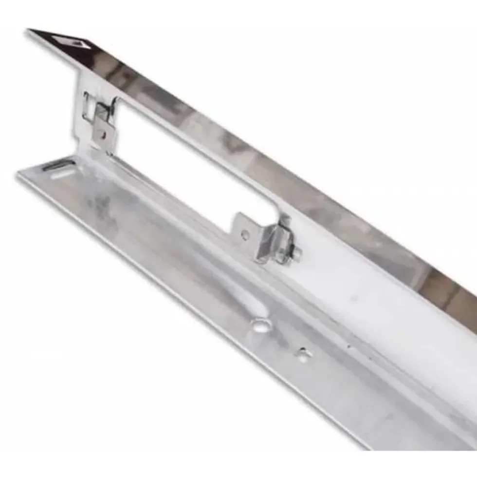 Pare chocs avant pour VW Golf 1 avant 78, version aluminium poli