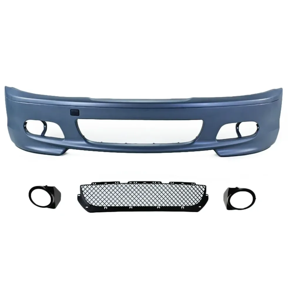 Pare chocs avant type M en ABS pour BMW Série 3 E46 Coupé et Cabriolet phase 1 et 2 (03/1998-08/2006)