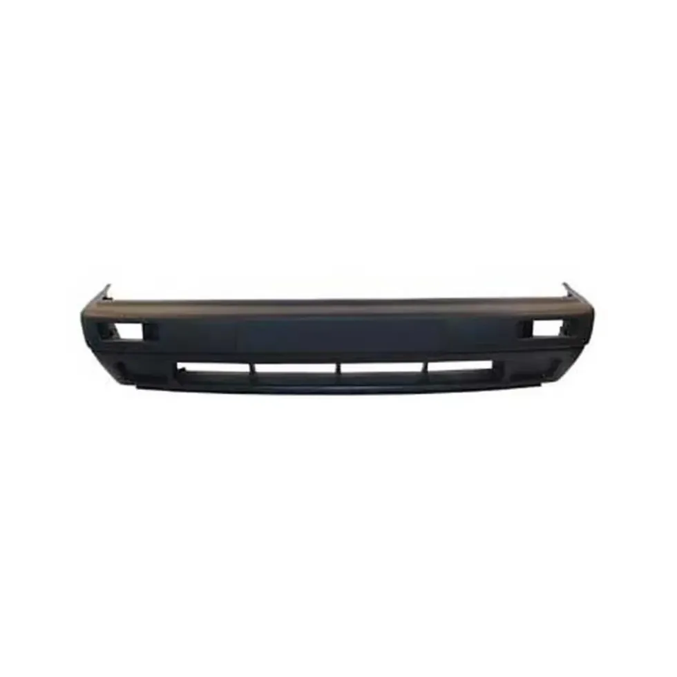 Pare-chocs avant version gros modèle noir pour VW Golf 2 et Jetta 2 (08/1989-) - sans antibrouillards