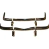 Pare-chocs pour Karmann Ghia 67 ->69 - la paire