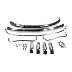 Pare-chocs US INOX pour Volkswagen Coccinelle (09/1952-07/1973), la paire