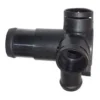 Pipe de raccord pour durites d'eau sur l'avant de la culasse