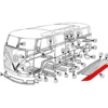 Plancher extérieur gauche inférieur pour VOLKSWAGEN Combi Split (-12/1959)