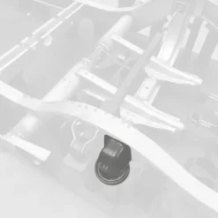 Plaque d'arrêt de suspension arrière droite pour VOLKSWAGEN Combi Split (-07/1967)