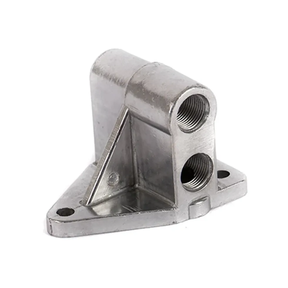 Platine départ / retour d'huile pour radiateur extérieur