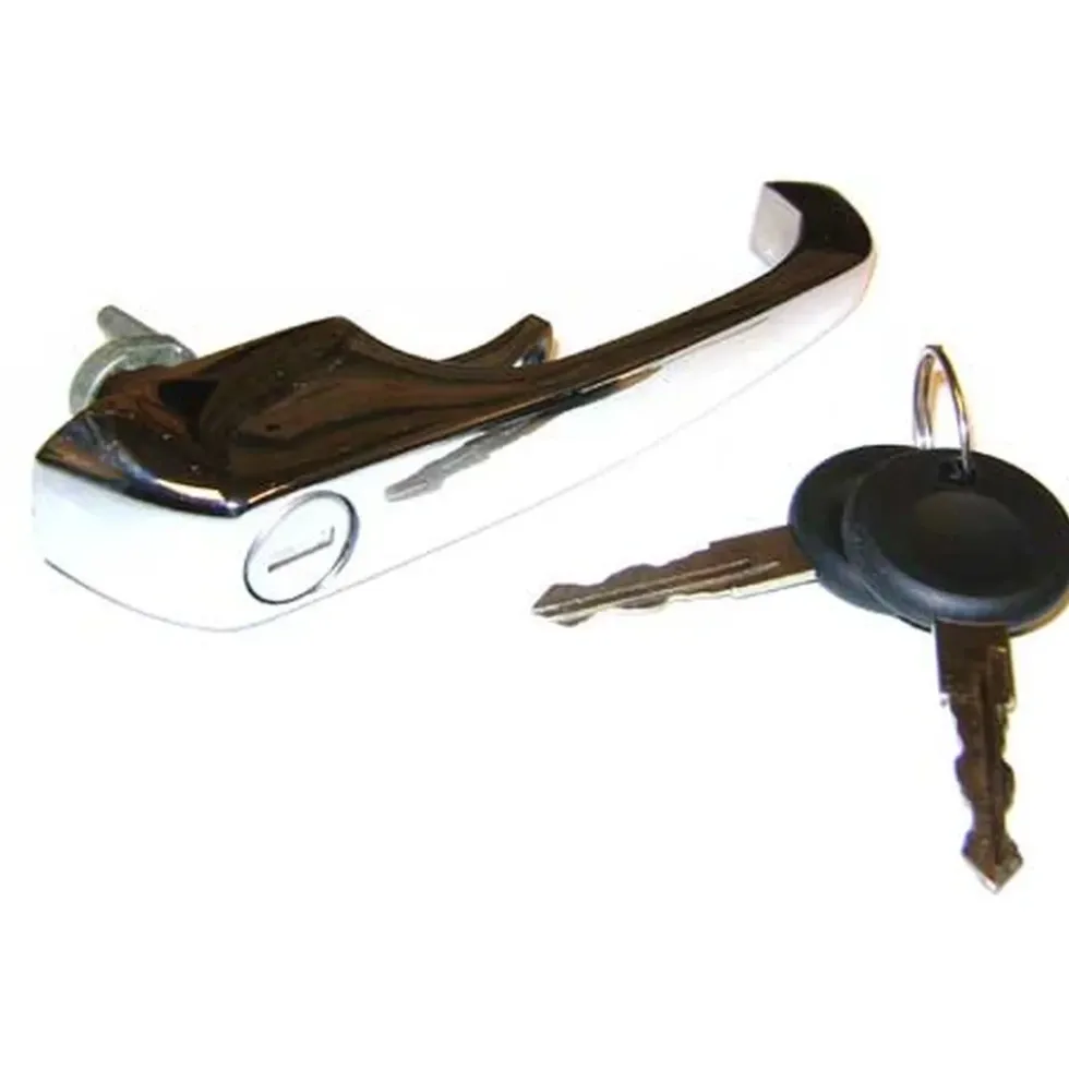 Poignée chromée de porte avant pour VW 181