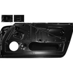 Porte complète DANSK pour Porsche 911 et 912 (08/1972-1977) - côté droit