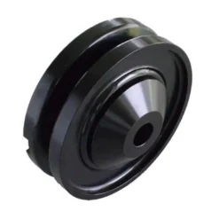 Poulie aluminium alternateur type billet noire