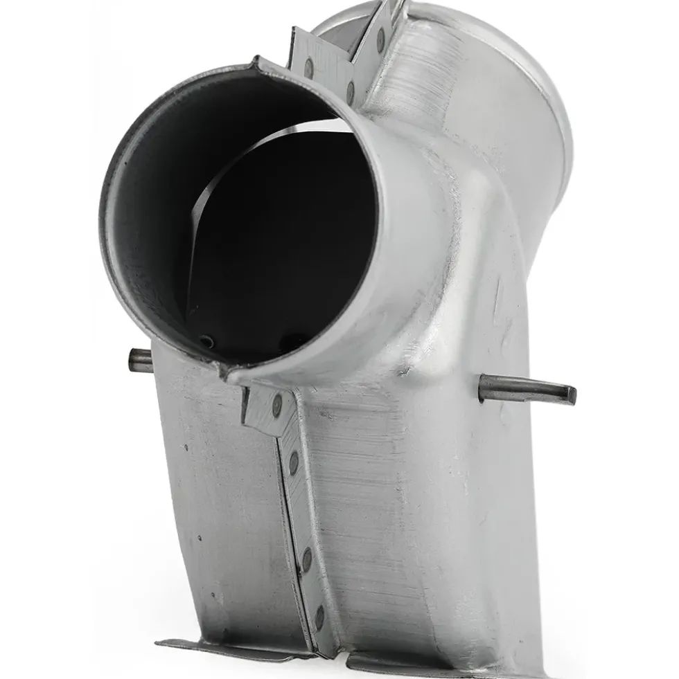Prise de chauffage double sur tablier pour 2cv