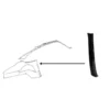 Profilé DANSK de passage de roue arrière de Porsche 911, 912 et 930 (1969-1989) - côté droit