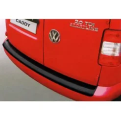 Protection Pare-chocs arrière noire pour VOLKSWAGEN CADDY entre 2004 & 2015 pour pare-chocs peints