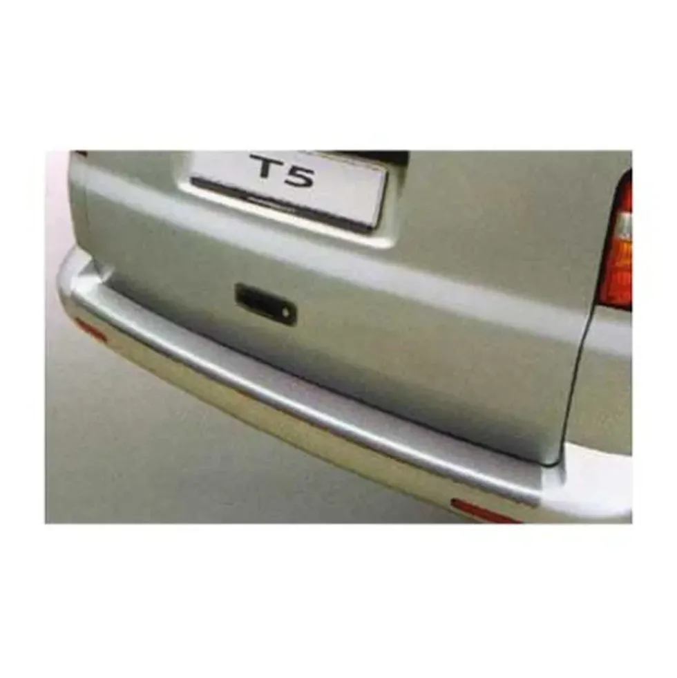 Protection Pare-chocs arrière argent VW T5 pour parechocs peints & VW Caravelle & Multivan