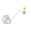 Raccord d'eau sur pompe à eau pour Bmw x3 E83 (05/2003-08/2010) - N46