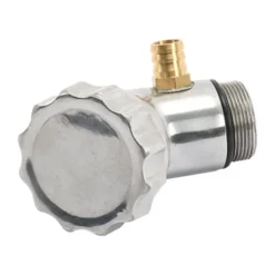 Remplissage d'huile coudé en Aluminium poli