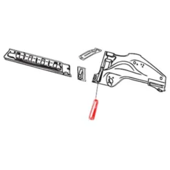 Renfort DANSK de passage de roue pour Porsche 911, 912 et 930 (1974-1986) - côté droit