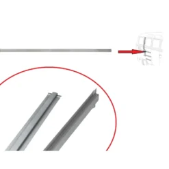 Renfort intérieur de panneau latéral 10 mm pour VOLKSWAGEN Combi Split Brazil (1957-1975)