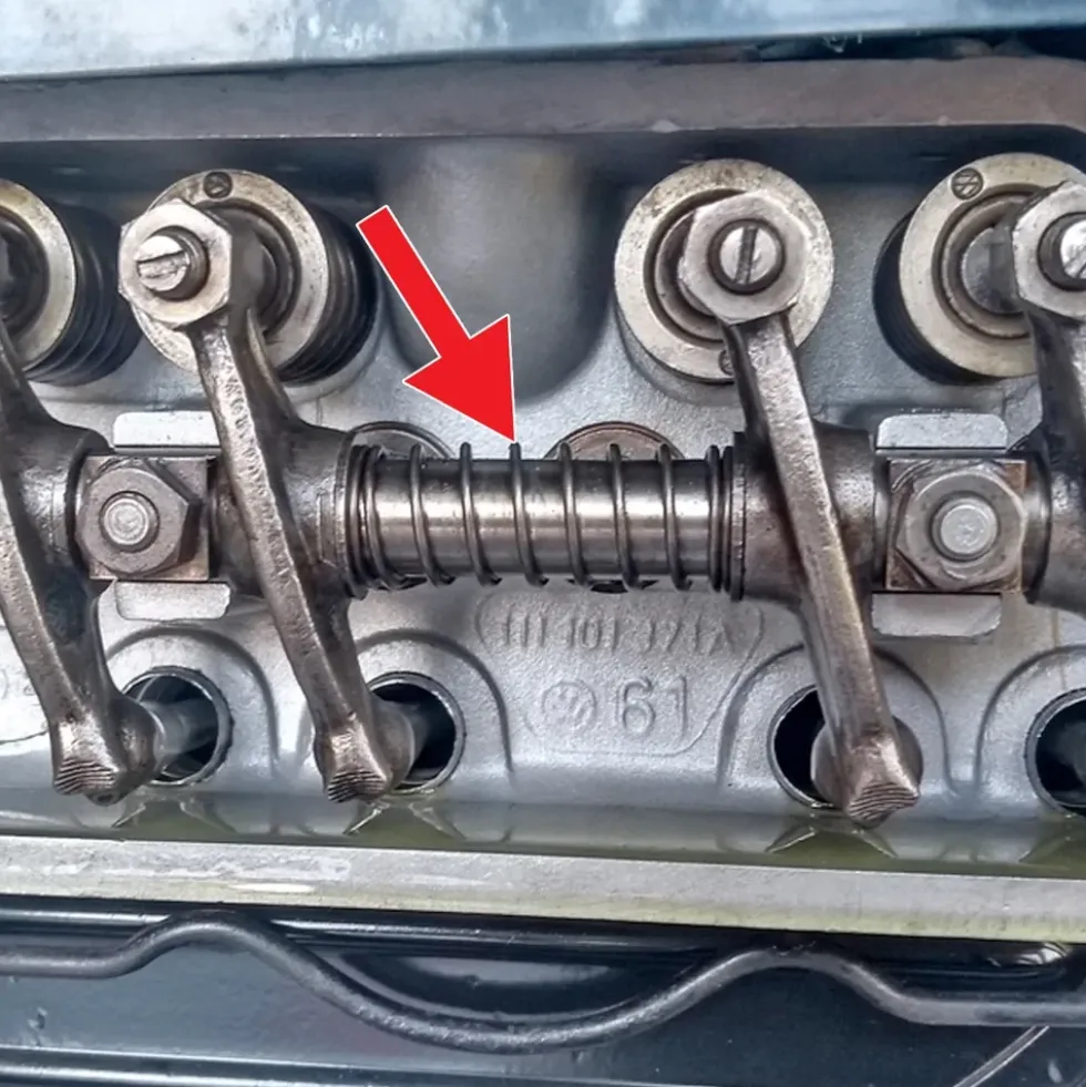 Ressort d'axe de culbuteurs pour VOLKSWAGEN Combi Split (-07/1961) - moteur pied moulé 30cv