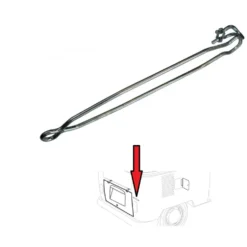 Ressort de tringlerie d'ouverture capot moteur & soute Combi Bay Window T2B