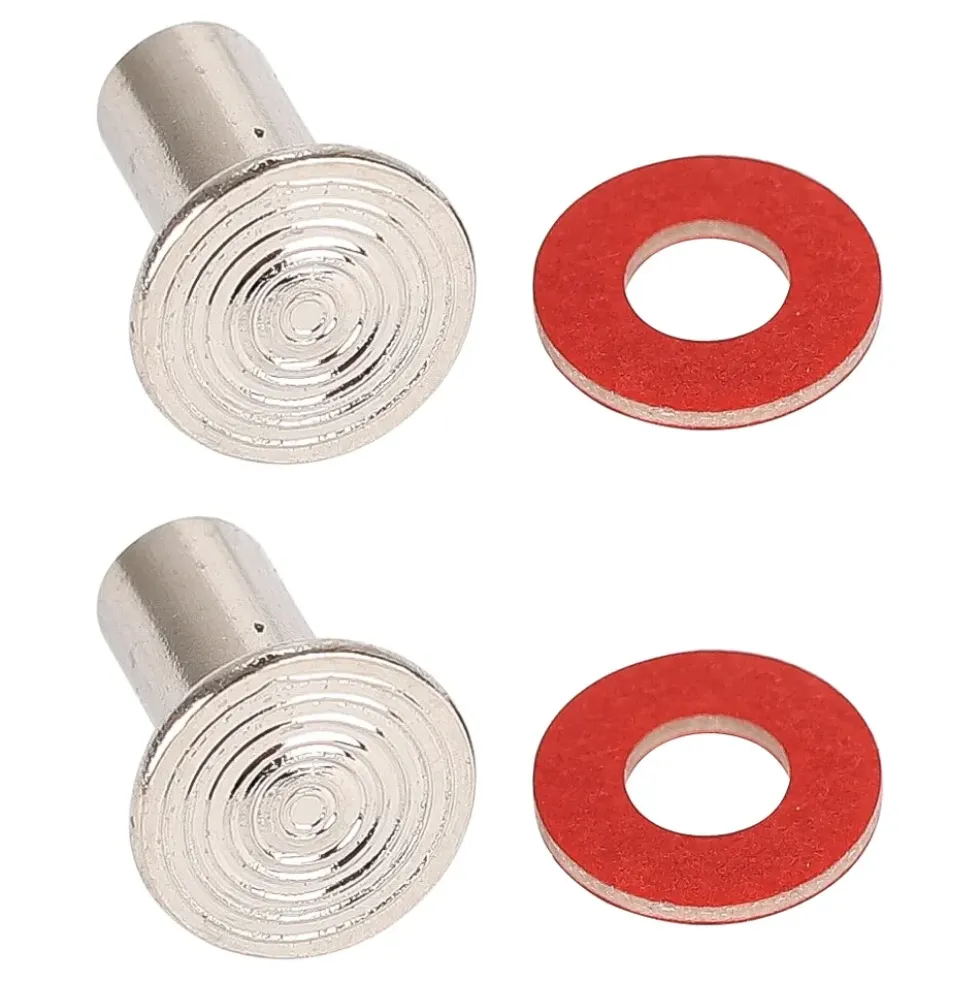 Rivets sur charnières supérieures de déflecteurs pour VOLKSWAGEN Combi Split Brazil (1957-1975) - 2 pièces