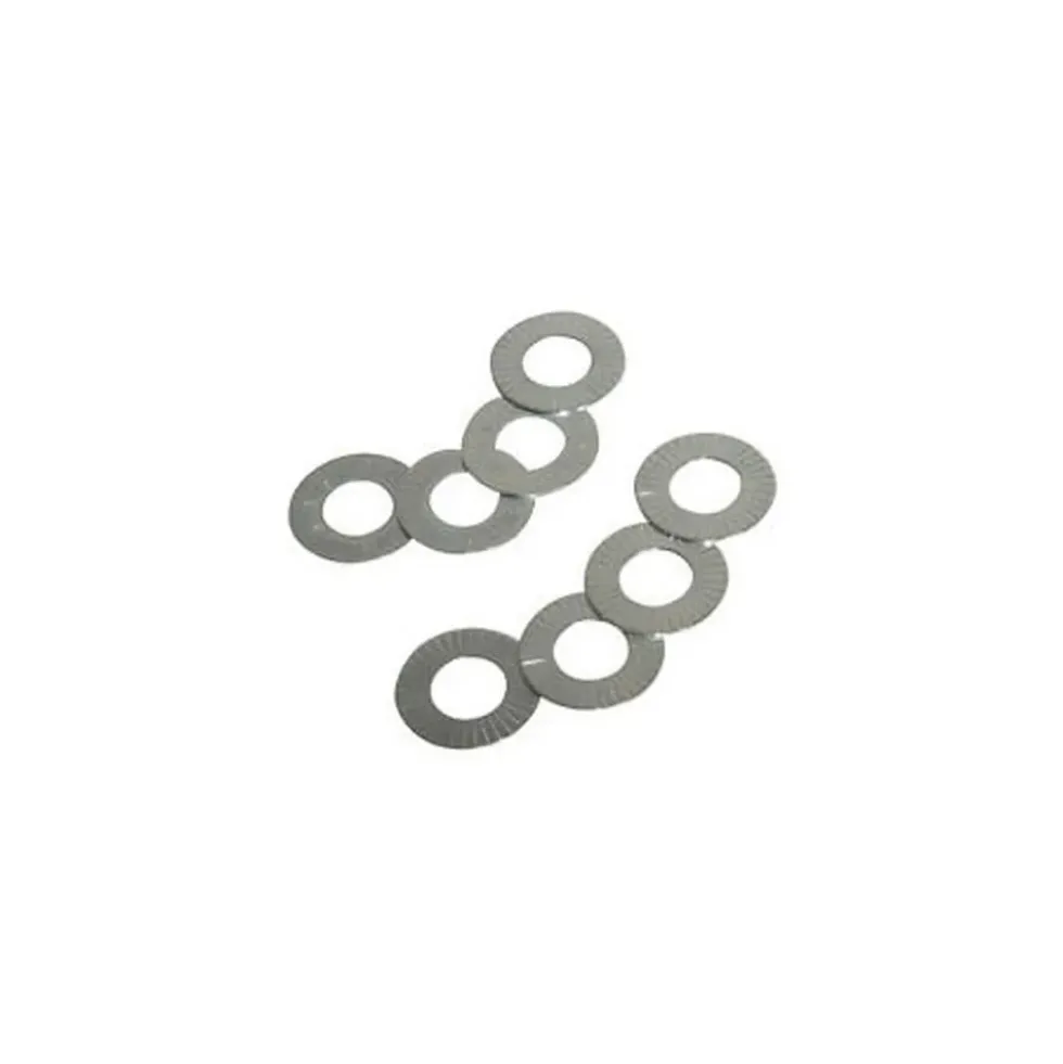 Rondelles de calage doubles ressorts de soupapes .030 / 0.8 mm - 8 pièces