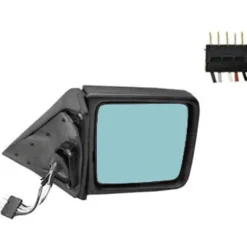 Rétroviseur extérieur droit pour Mercedes Classe E W124, électrique et chauffant