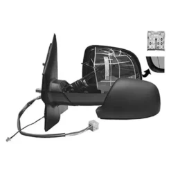 Rétroviseur gauche complet électrique à peindre pour VW Transporter T5 depuis 10/2009->