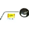 Rétroviseur rond gauche FLAT4 complet pour Combi Split ->67