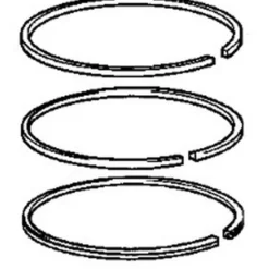 Segment de piston côte standard KS pour Bmw Série 3 E30 (01/1985-02/1994)